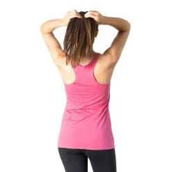 Women's Everyday Tank Top - Run And Be Happy -goneforarun Sales 2023 EVERYDAYTANK PINK BACK 1