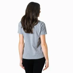 Running Short Sleeve T-Shirt - Winter Run -goneforarun Sales 2023 FEMALE GRAYSSTEE BLANK 1