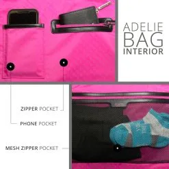 Adélie Bag - Silver -goneforarun Sales 2023 FLYTE 06 SILVER DETAILS