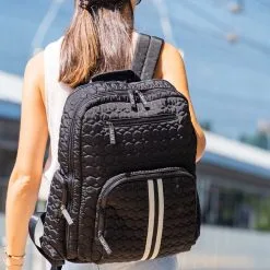 Isabella Backpack - Black -goneforarun Sales 2023 FLYTE 07 BLACK LIFESTYLE 3