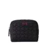 Valentina Cosmetic Case - Black -goneforarun Sales 2023 FLYTE 11 BLACK FRONT
