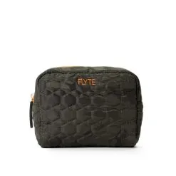 Valentina Cosmetic Case - Camo Green
