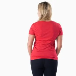 Womens Everyday Runners Tee Heart Beat Female Runner -goneforarun Sales 2023 GFAR EVERYDAY RED BACK 14