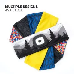 Running LED Lighted Performance Headband - Mountain Call -goneforarun Sales 2023 LED HEADBAND DESIGNS 3