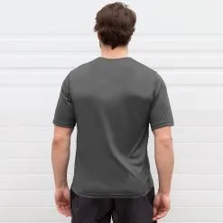 Running Short Sleeve Performance Tee - Don't Limit Your Challenges -goneforarun Sales 2023 MENS SS TECH GRAPHITE BACK