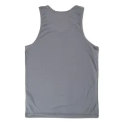 Men's Running Performance Tank Top - Running Mountains -goneforarun Sales 2023 MENSPERFTANK GRAPHITE BACK 3