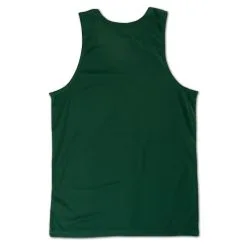Men's Hiking Performance Tank Top - Hiking Mountains -goneforarun Sales 2023 MENSPERFTANK GREEN BACK 1