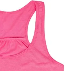 Flowy Racerback Tank Top - Run Like A Girl® -goneforarun Sales 2023 PINK FLOWY CLOSE 4