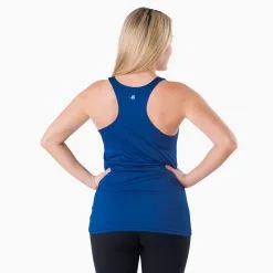 Women's Racerback Performance Tank Top - Run Mantra - Boston -goneforarun Sales 2023 RACERBACK ROYAL BACK 17