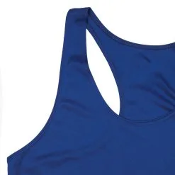 Women's Racerback Performance Tank Top - Marathoner Girl -goneforarun Sales 2023 RACERBACK ROYAL CLOSEUP 14
