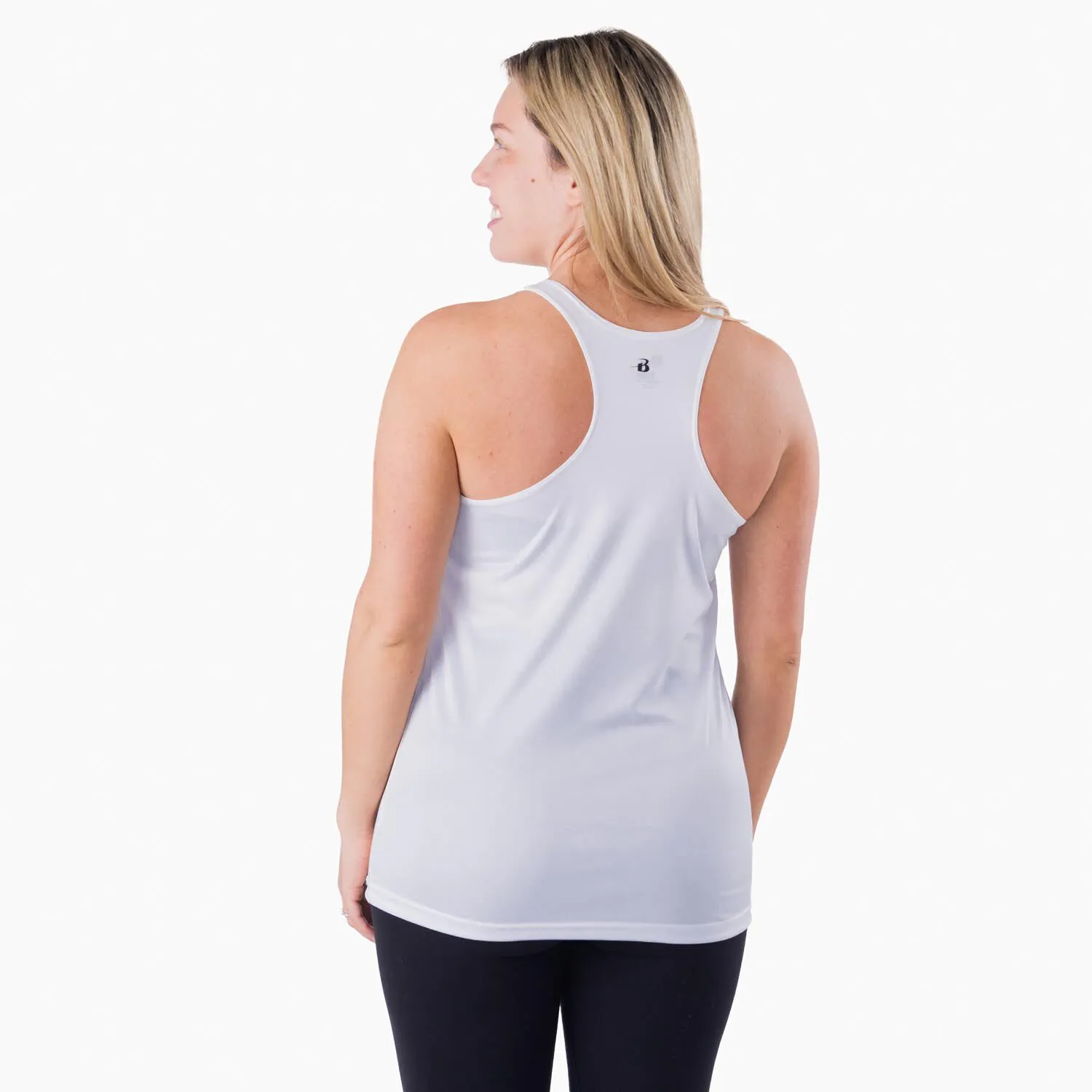 Women's Racerback Performance Tank Top - Running Is My Sunshine 5 Women's Racerback Performance Tank Top - Running Is My Sunshine - Image 3