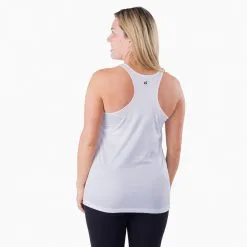 Women's Racerback Performance Tank Top - Trails Over Treadmills -goneforarun Sales 2023 RACERBACK WHITE BACK 12