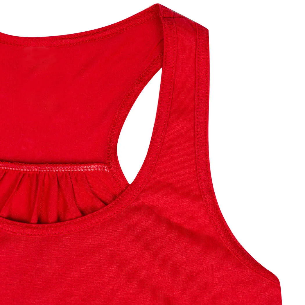 Flowy Racerback Tank Top - Crushing Miles 6 Flowy Racerback Tank Top - Crushing Miles - Image 4