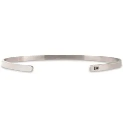 InspireME Cuff Bracelet - Boston 26.2 -goneforarun Sales 2023 SILVER INSPIRE 3 5