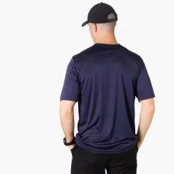 Men's Running Short Sleeve Performance Tee - Will Run For Beer -goneforarun Sales 2023 SSTECH M NAVY BACK GFAR 6