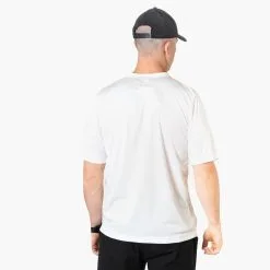 Men's Running Short Sleeve Performance Tee - Love Hate Running -goneforarun Sales 2023 SSTECH M WHITE BACK GFAR