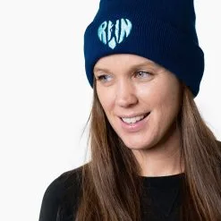 Running Embroidered Beanie - Love The Run -goneforarun Sales 2023 TR 45374 Model 2