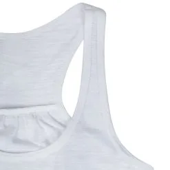 Flowy Racerback Tank Top - Autumn Runner Girl -goneforarun Sales 2023 WHITE FLOWY CLOSE 6