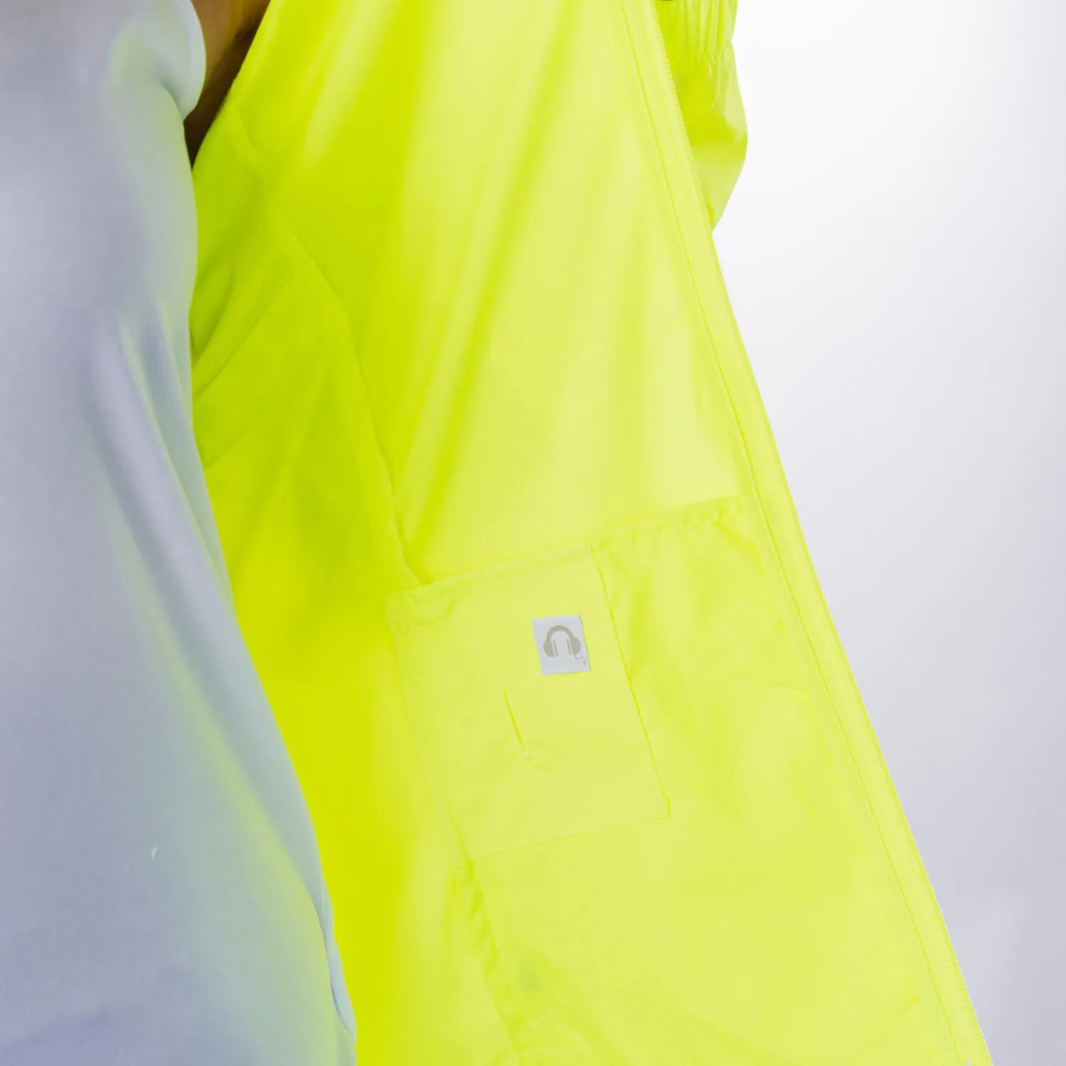 Women's Lightweight Jacket - Run Girl Silhouette 8 Women's Lightweight Jacket - Run Girl Silhouette - Image 6