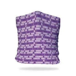 Multifunctional Headwear - Stronger Than Ever RokBAND -goneforarun Sales 2023 acs 0002 PURPLE SHORT MAIN