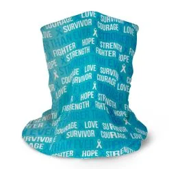 Multifunctional Headwear - Stronger Than Ever RokBAND -goneforarun Sales 2023 acs 0002 TEAL LONG MAIN