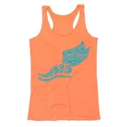 Cross Country Women's Everyday Tank Top - Winged Foot Inspirational 14 Cross Country Women's Everyday Tank Top - Winged Foot Inspirational -goneforarun Sales 2023 cc 00456 PEACH MAIN
