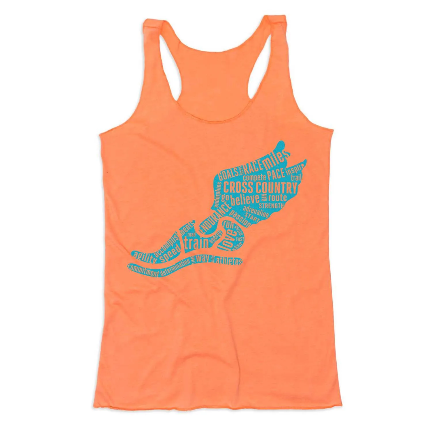 Cross Country Women's Everyday Tank Top - Winged Foot Inspirational 7 Cross Country Women's Everyday Tank Top - Winged Foot Inspirational - Image 5