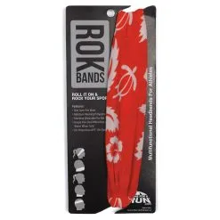 Multifunctional Headwear - Hibiscus Red RokBAND -goneforarun Sales 2023 gs 00504 PACKAGING