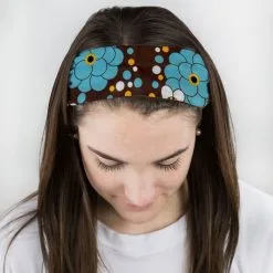 Multifunctional Headwear - Flower Dots RokBAND -goneforarun Sales 2023 gs 00509 FEMALE1