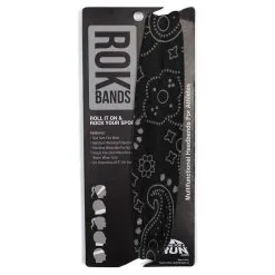 Multifunctional Headwear - Paisley Black RokBAND -goneforarun Sales 2023 gs 00511 PACKAGING