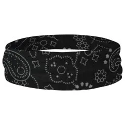 Multifunctional Headwear - Paisley Black RokBAND