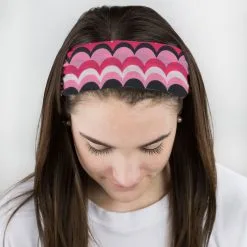 Multifunctional Headwear - Pink Waves RokBAND -goneforarun Sales 2023 gs 00520 FEMALE1