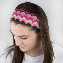 Multifunctional Headwear - Pink Waves RokBAND -goneforarun Sales 2023 gs 00520 FEMALE2