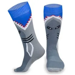 Woven Yakety Yak! Knee High Socks - Shark Attack -goneforarun Sales 2023 gs 01026 4