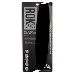 Long Multifunctional Headwear - Solid Black RokBAND -goneforarun Sales 2023 gs 09953 PACKAGING