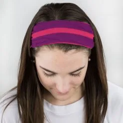 Multifunctional Headwear - Purple Stripe RokBAND 13 Multifunctional Headwear - Purple Stripe RokBAND -goneforarun Sales 2023 gs 10059 FEMALE1