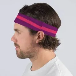 Multifunctional Headwear - Purple Stripe RokBAND 11 Multifunctional Headwear - Purple Stripe RokBAND -goneforarun Sales 2023 gs 10059 MALE2