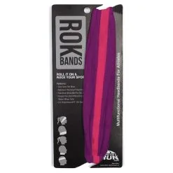 Multifunctional Headwear - Purple Stripe RokBAND 15 Multifunctional Headwear - Purple Stripe RokBAND -goneforarun Sales 2023 gs 10059 PACKAGING