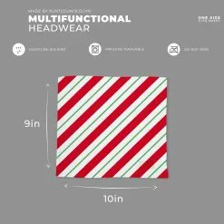 Multifunctional Headwear - Candy Cane RokBAND -goneforarun Sales 2023 gs 11169 DETAILS