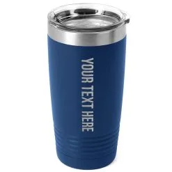 Personalized 20 Oz. Double Insulated Tumbler - Your Text -goneforarun Sales 2023 gs 11361 ROYAL MAIN