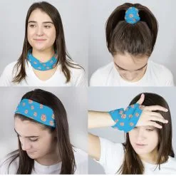 Multifunctional Headwear - Custom Baby Face RokBAND -goneforarun Sales 2023 gs 11469 BLUE FEMALECOMP