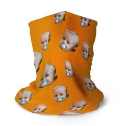 Multifunctional Headwear - Custom Baby Face RokBAND -goneforarun Sales 2023 gs 11469 LONG ORANGE MAIN