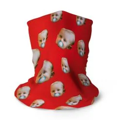 Multifunctional Headwear - Custom Baby Face RokBAND -goneforarun Sales 2023 gs 11469 LONG RED MAIN