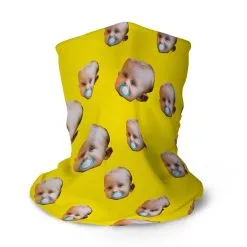 Multifunctional Headwear - Custom Baby Face RokBAND -goneforarun Sales 2023 gs 11469 LONG YELLOW MAIN