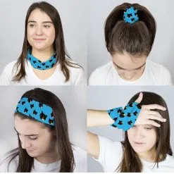 Multifunctional Headwear - Custom Cat Face RokBAND -goneforarun Sales 2023 gs 11470 CAROLINA FEMALECOMP