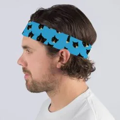 Multifunctional Headwear - Custom Cat Face RokBAND -goneforarun Sales 2023 gs 11470 CAROLINA MALE2
