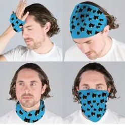 Multifunctional Headwear - Custom Cat Face RokBAND -goneforarun Sales 2023 gs 11470 CAROLINA MALECOMP