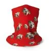 Multifunctional Headwear - Custom Dog Face RokBAND -goneforarun Sales 2023 gs 11471 LONG RED MAIN