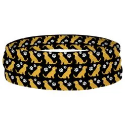 Multifunctional Headwear - Golden Retriever RokBAND -goneforarun Sales 2023 gs 11478 BLACK RING