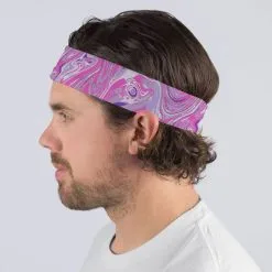 Multifunctional Headwear - Paint Swirl RokBAND -goneforarun Sales 2023 gs 11485 PINK MALE2